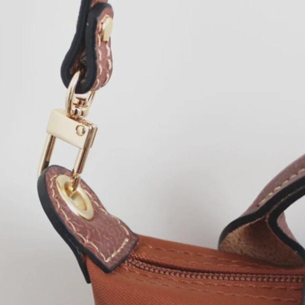 Longchamp Bag Strap Replacement - Adjustable Crossbody Shoulder Strap for Le Pliage Mini Bags - No Damage Punch Tool Included - Image 2