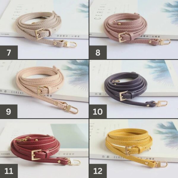 Longchamp Bag Strap Replacement - Adjustable Crossbody Shoulder Strap for Le Pliage Mini Bags - No Damage Punch Tool Included - Image 6